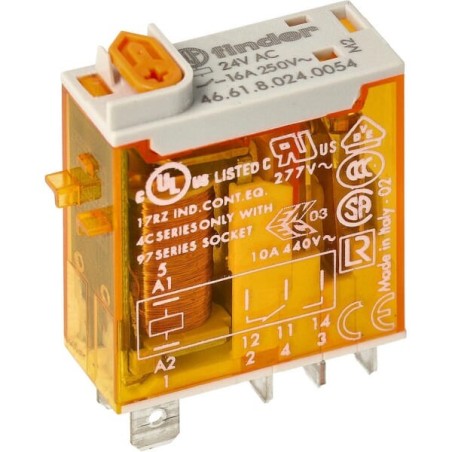 Relay 1W 16A 24V/AC - 466180240054