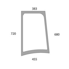 47130823N Kramp, Side windows 