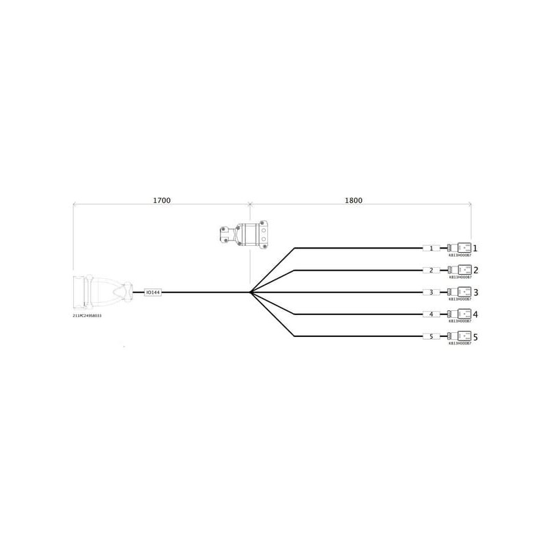 Cable 5W 2O IBX100 - 4679000195 Cable 5W 2O IBX100 - 4679000195