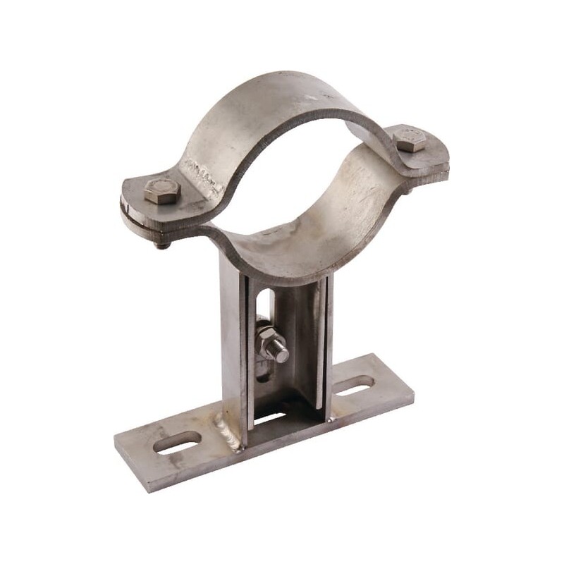 Wall clip 100mm RVS - 4800028RVS Wall clip 100mm RVS - 4800028RVS