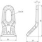 Universal flail blade - 481319 Universal flail blade - 481319