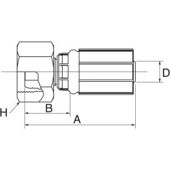 Insert DN6-M20x1.5 - 4G13FFGX