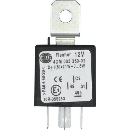Flasher relay 12V - 4DM003360021