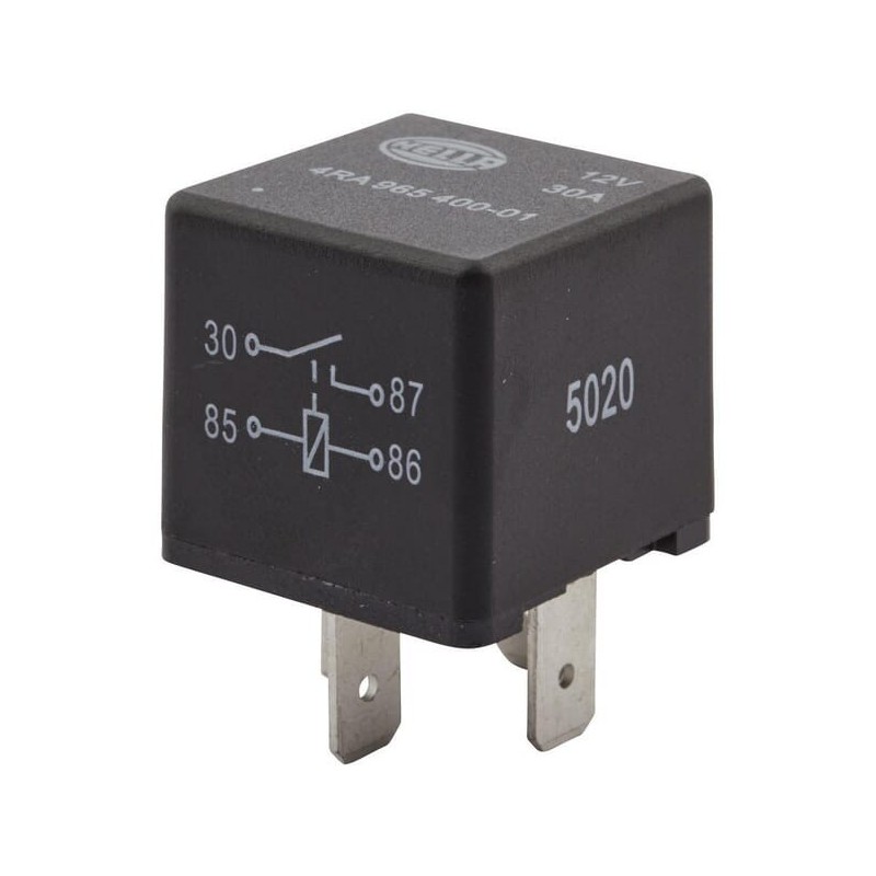Relay Hella 30A - 4RA965400017 Relay Hella 30A - 4RA965400017