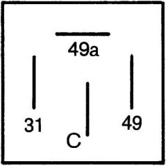 4DB001887041 Hella, Blinkerrelais 
