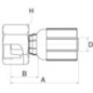 Insert DN6-M16x1.5-10L - 4G10FDLX