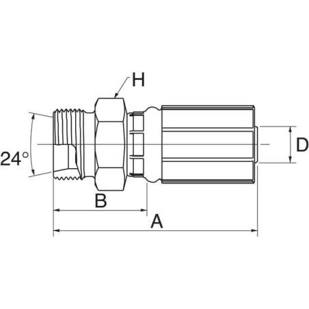 Insert DN6-M18x1.5-12L - 4G12MDL