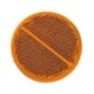 Reflector round amber - 49401 Reflector round amber - 49401