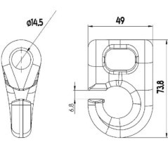 488596 Unbranded, Bushings and mounts 