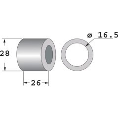 488574 Flailmower & Topper Parts, Buchsen und Halterungen 