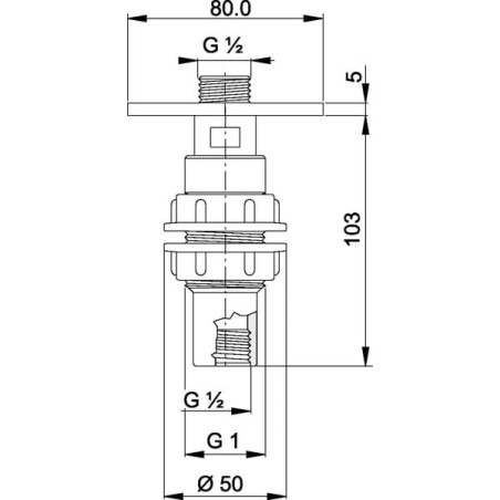 Container cleaning jet valve - 510100AV