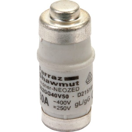 Fuse 400V 50A Length 36mm - 50AD02