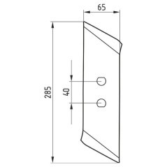 Point reversible model CA - 5080093105
