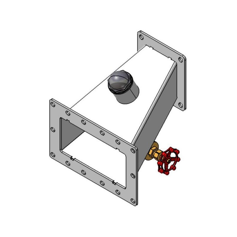 Pump connection flange 240 suction side - 51024010 Pump connection flange 240 suction side - 51024010