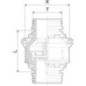 Check valve T7 M - 504201F Check valve T7 M - 504201F