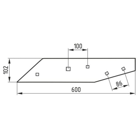 Landseite lang RH PHX - 506540320167