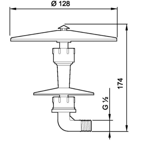 Mieszadło hydrauliczne - 502001AKB