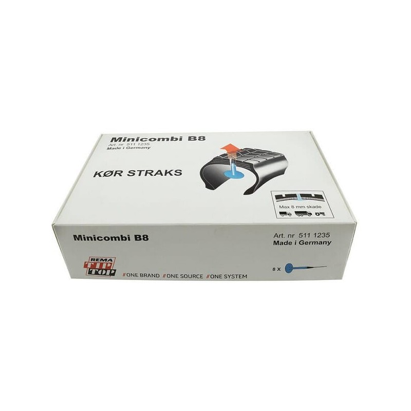 Minicombi B8 refill kit 8 pieces - 5111235 Minicombi B8 refill kit 8 pieces - 5111235