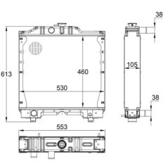 5169271N Kramp, Radiator 