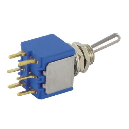 Switch mini on-on 2-pole print - 5246CDB