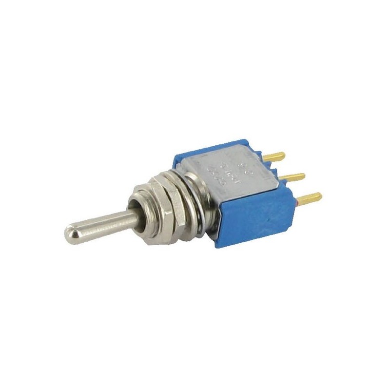 Switch mini on-off-on 1-pole - 5239CDB Switch mini on-off-on 1-pole - 5239CDB