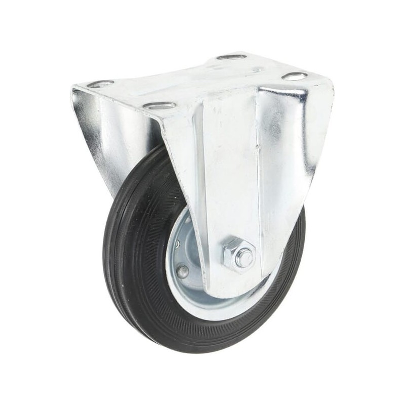 Caster wheel rigid 75mm - 518175KR
