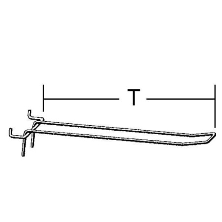 Double hook 30 cm x 4 mm - 53103050