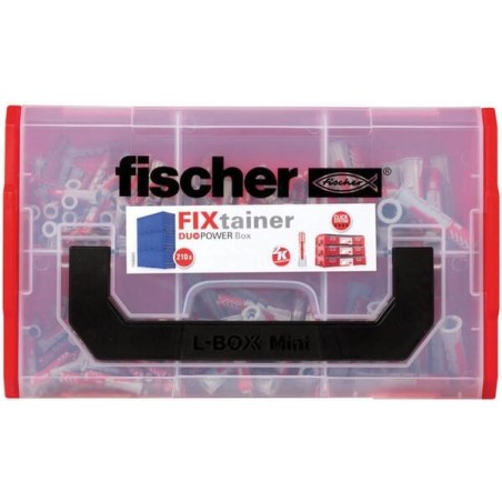 Plug assortment, Duopower FIXtainer 210pcs - 536161
