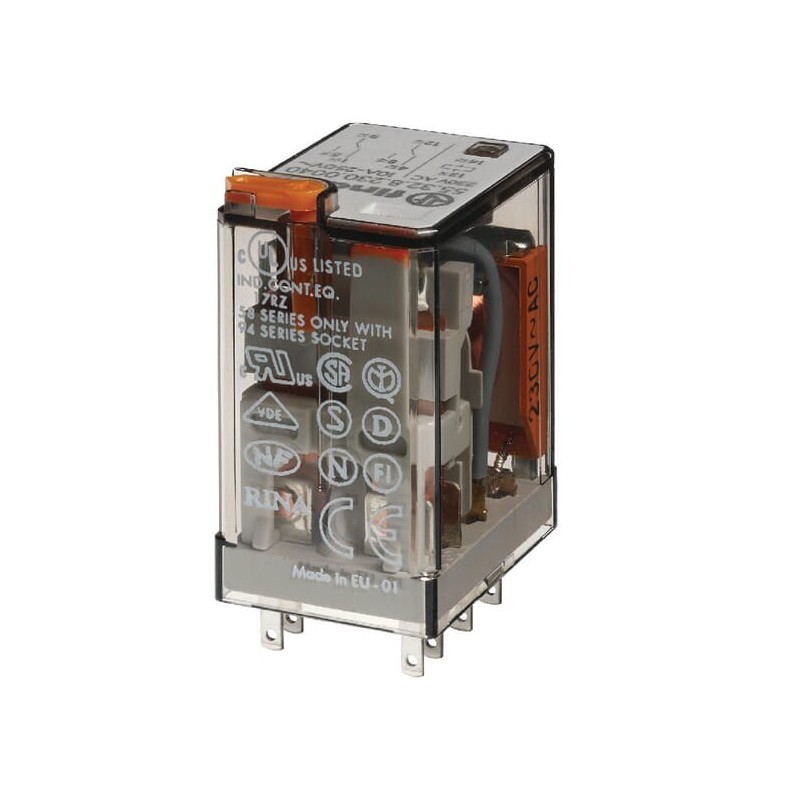 Relay 2-pole, 12V DC - 553290120040