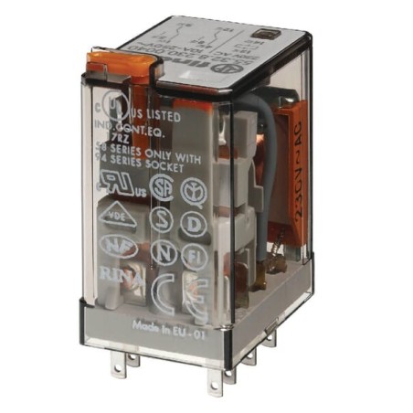 Relay 2-pole, 12V DC - 553290120040