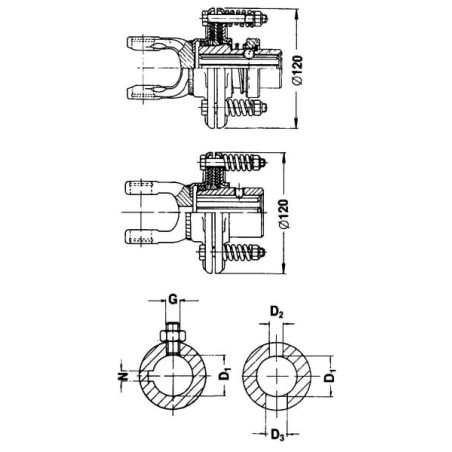 Friction clutch K94/1 - 561071940
