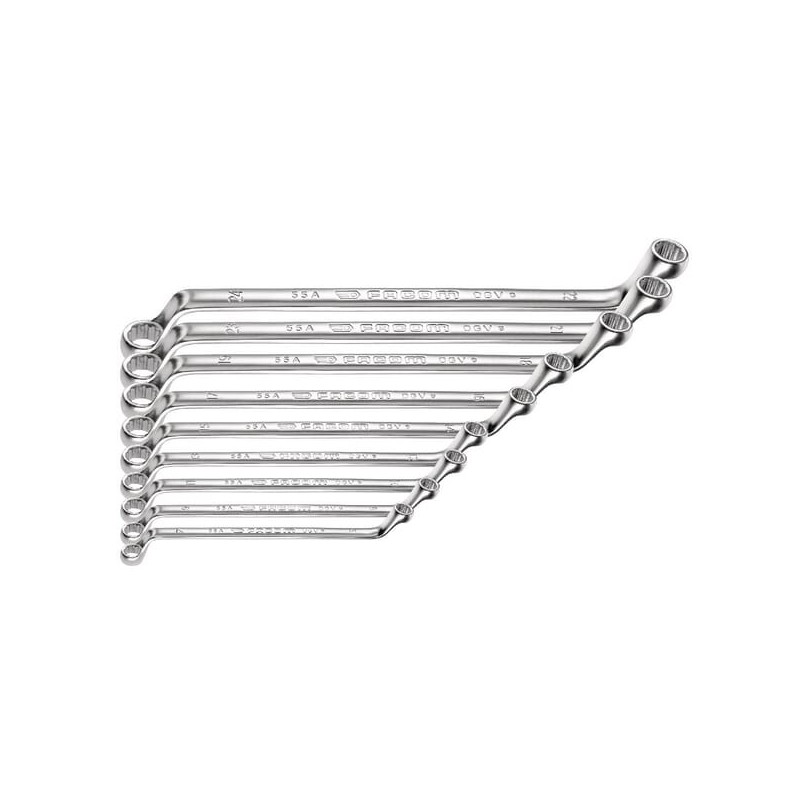 Ring spanner set meter - 55AJD10 Ring spanner set meter - 55AJD10