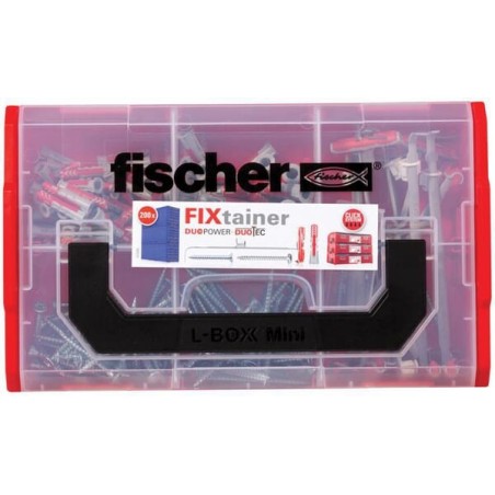 Plug assortment, Duopower FIXtainer 200pcs - 541106