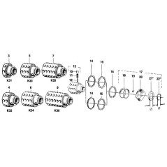 551520 Walterscheid, Spare parts 