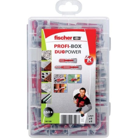 Profi-Box Duopower plug assortment SL 150pcs - 541108