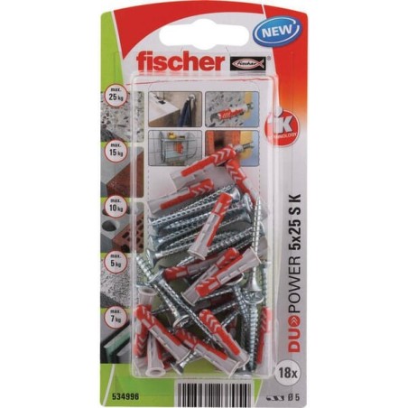 Dübel Duopower 8x65 S box 25pcs - 538256
