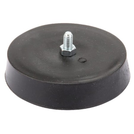 Odblask okrągły przykręcany, czerwony 50 mm - 5624