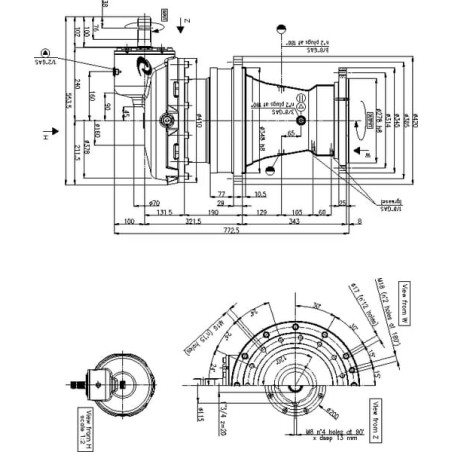 Getriebe PGA1602VM 16,2 - 57170008580