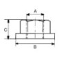 Nut M22x1.5 - 57322B1 Nut M22x1.5 - 57322B1