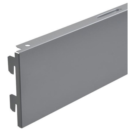 Panel without hole 10x100 white/alu - 57231101X