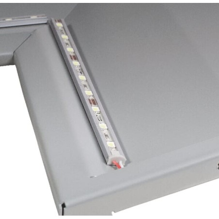 Extension LED corner panel white/alu - 57402267X