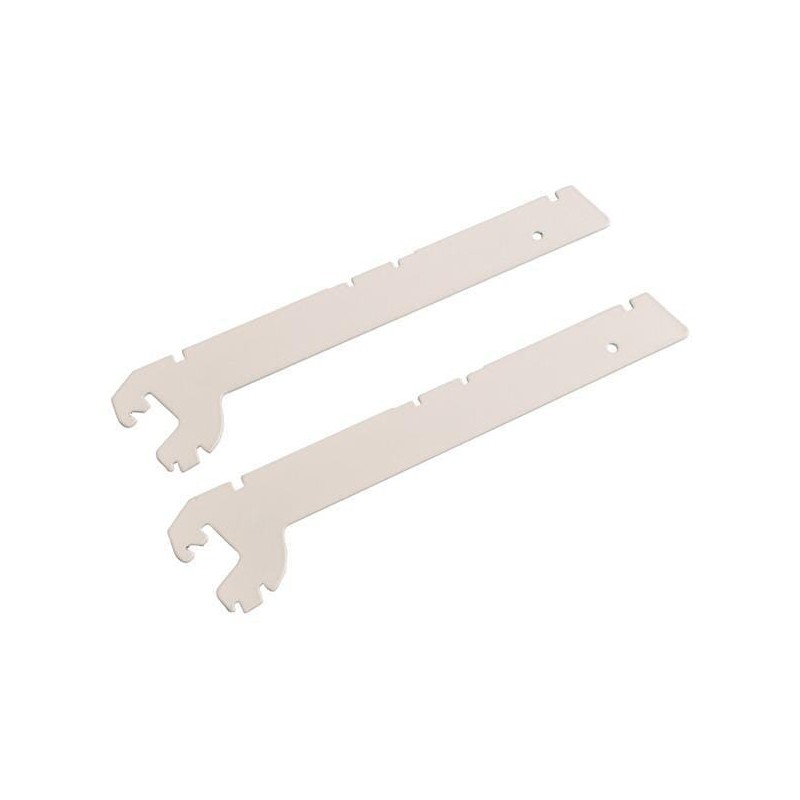 30cm Shelf bracket cream 2 pcs - 57150230J 30cm Shelf bracket cream 2 pcs - 57150230J