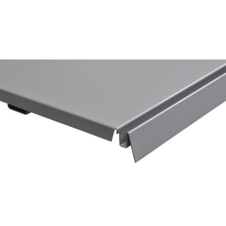 Półka 30x100 cm biała/alum. - 57241030X