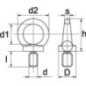 Eye bolt M16 - 58016