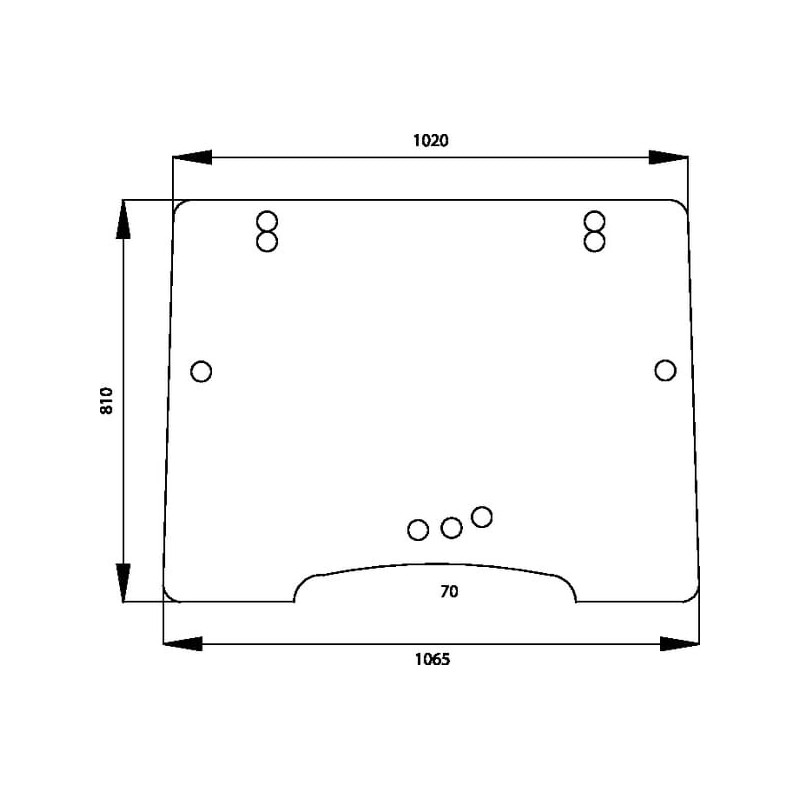 Windscreen - 6000106473 Windscreen - 6000106473