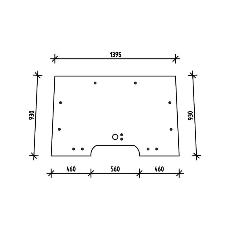 Windscreen open - 6005028928 Windscreen open - 6005028928