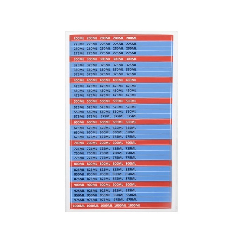 Labels for metering hose - 60300008SP Labels for metering hose - 60300008SP