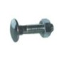 Śruba zamkowa DIN603 M6x16 mm z nakrętką, ocynk kl. 4.6 Kramp - 603616