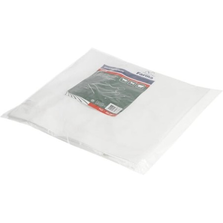 Fartuch ochronny dojarza, biały 90x120 cm Farma - 603505FA