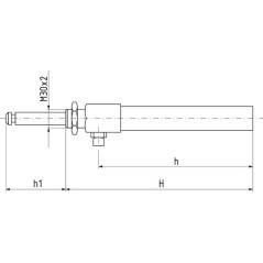 Siłownik hydrauliczny 6 cali - 6008900